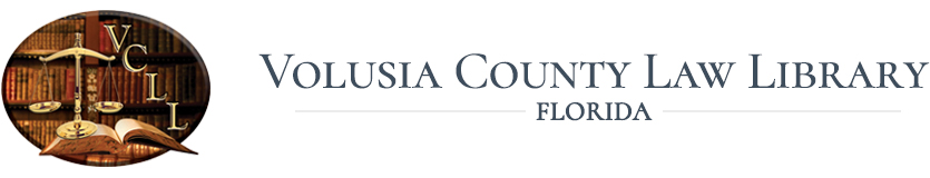 Volusia County Law Library Logo